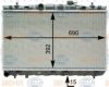 HELLA 8MK 376 762-101 Radiator, engine cooling